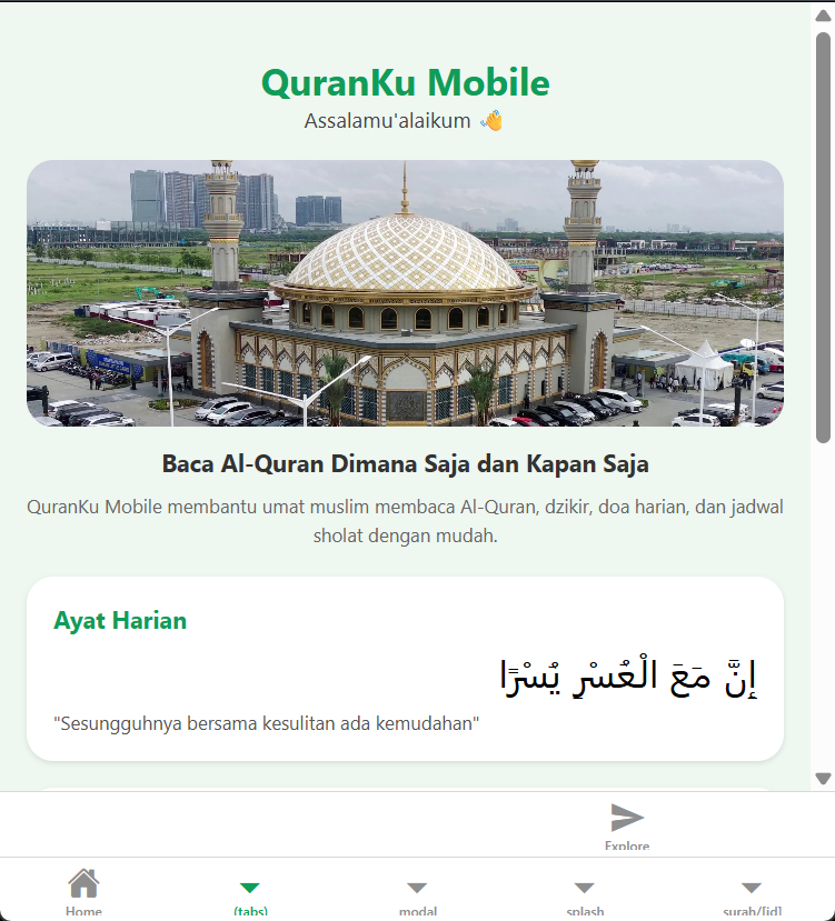 Quranku - Aplikasi Pembelajaran Al-Qur'an mobile